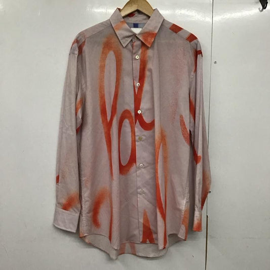 ポールスミス Paul Smith シャツ、ブラウス 長袖 長袖シャツ プリントシャツ カラーシャツ L プリント マルチカラー / マルチカラー /  メンズ USED 古着 中古 10142106