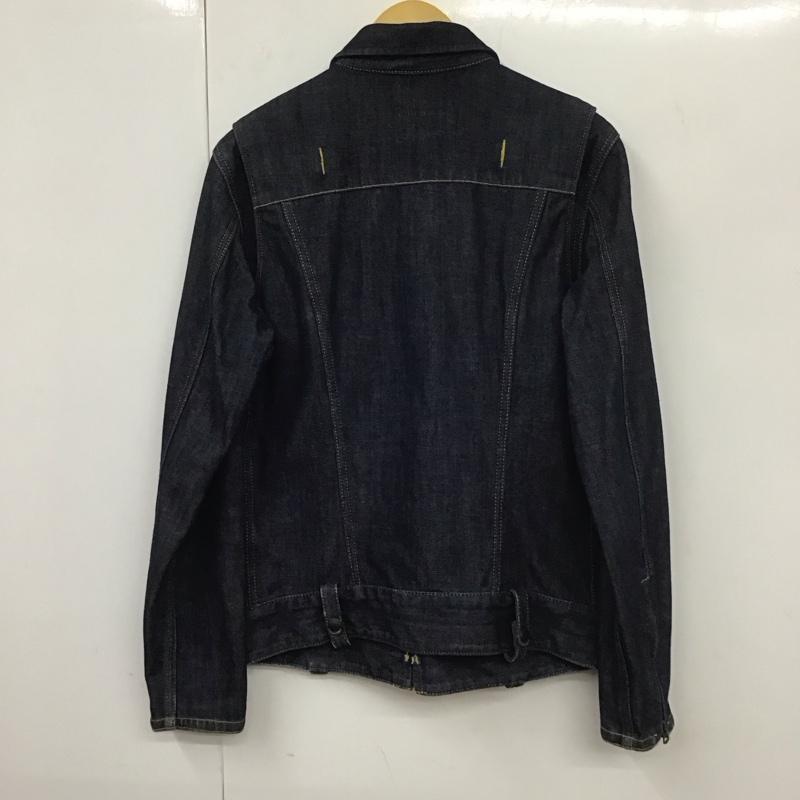リー Lee ジャケット、上着 ジャケット、ブレザー ジップアップデニムジャケット Gジャン アウター gorewindstopper M 無地 インディゴ / インディゴ /  メンズ USED 古着 中古 10131464
