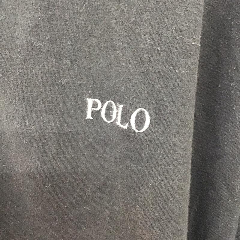 ポロバイラルフローレン Polo by RALPH LAUREN パーカー 長袖 ジップパーカー L 無地 黒 / ブラック /  メンズ USED 古着 中古 10120166