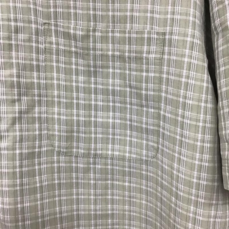 古着 USED シャツ、ブラウス 半袖 半袖シャツ チェックシャツ 古着 XL チェック 緑 / グリーン /  メンズ USED 古着 中古 10128723