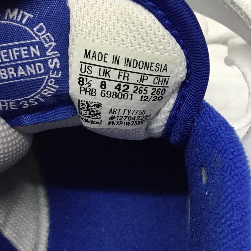 アディダス adidas スニーカー スニーカー FY7756 FORUM LOW 26.5cm 箱有 26.5cm ロゴ、文字 白 / ホワイト / X 青 / ブルー /  メンズ USED 古着 中古 10107847