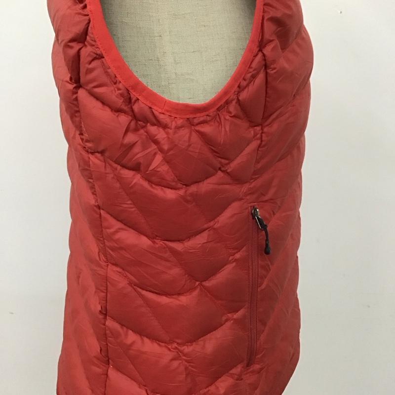 パタゴニア patagonia ベスト ベスト 84626F8 ダウンベスト ジップアップジャケット アウター S 無地 赤 / レッド /  レディース USED 古着 中古 10109945