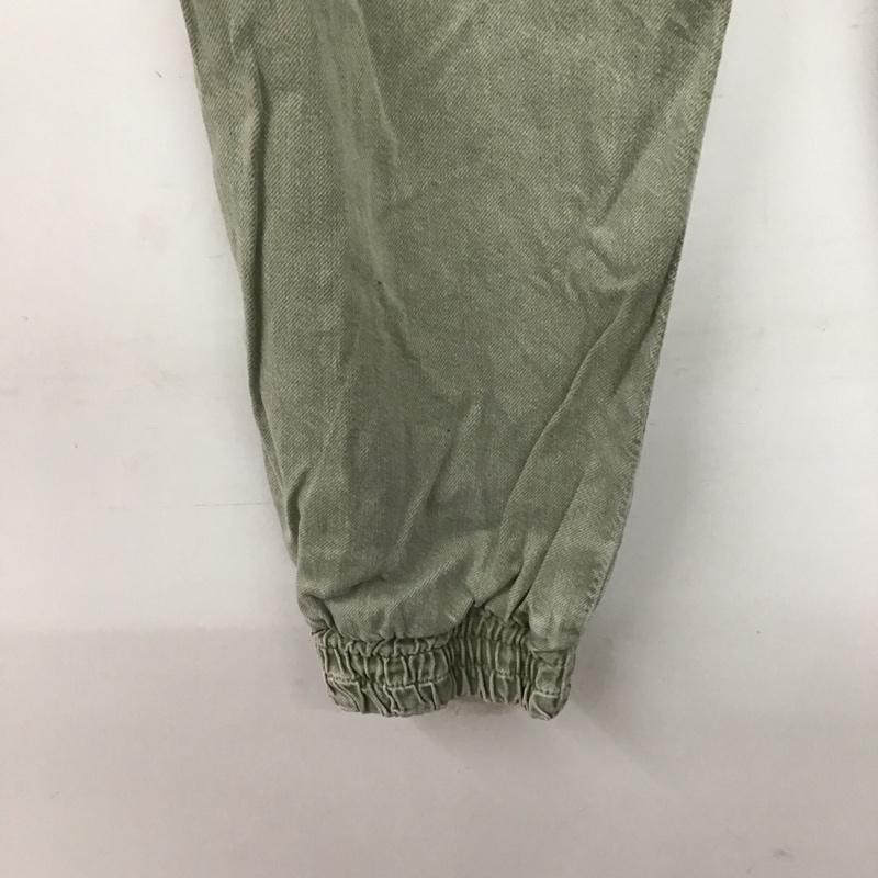 ザラ ZARA パンツ デニム、ジーンズ S 無地 カーキ / カーキ /  レディース USED 古着 中古 10150533
