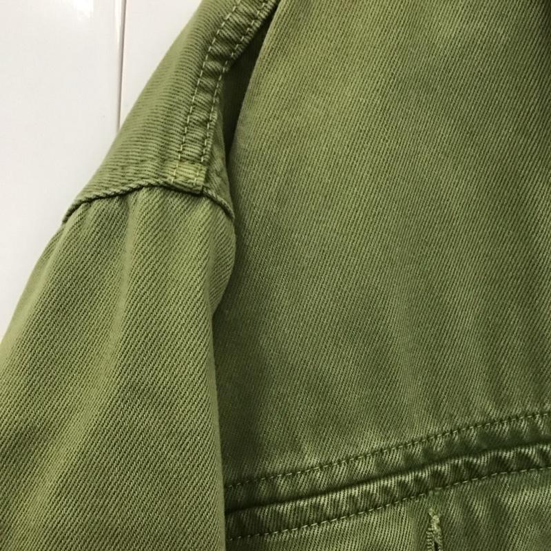 ザラティーアールエフ ZARA TRF ジャケット、上着 ジャケット、ブレザー ミリタリージャケット 前ボタンジャケット カラージャケット L 無地 カーキ / カーキ /  レディース USED 古着 中古 10129771