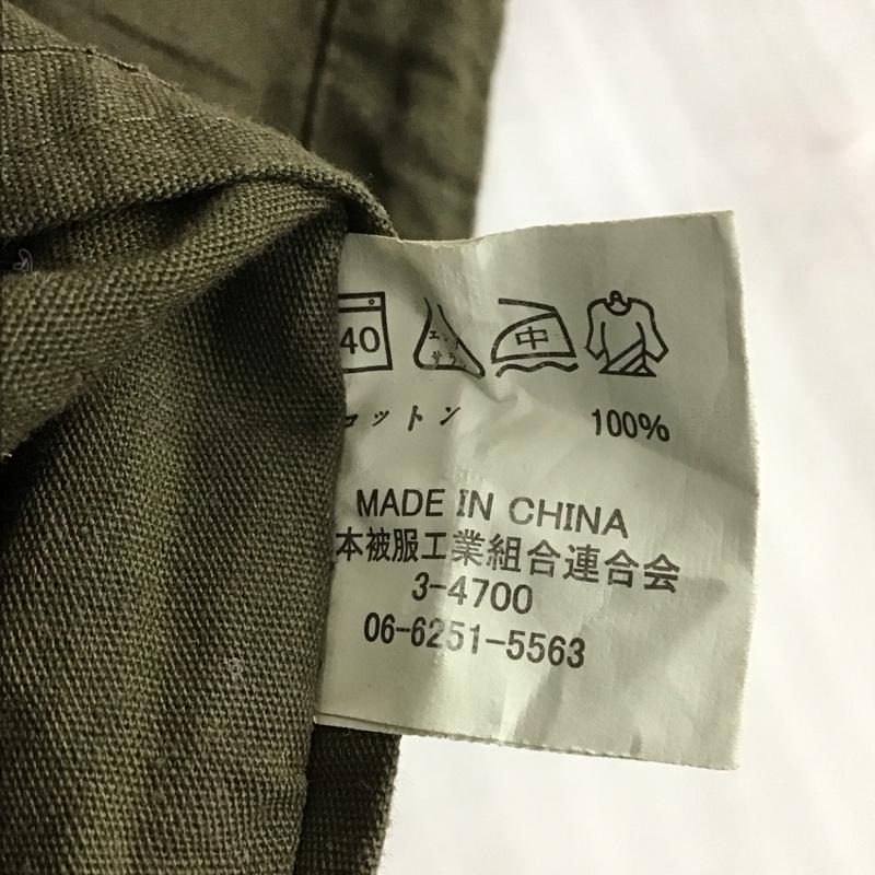 古着 USED ジャケット、上着 ジャケット、ブレザー フランス軍 アルパインスモックパーカー 復刻 36 無地 カーキ / カーキ /  メンズ USED 古着 中古 10108098