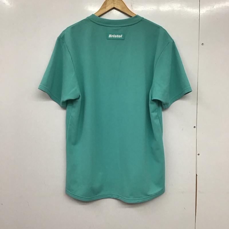 エフシーレアルブリストル F.C.Real Bristol Tシャツ 半袖 半袖カットソー プリントTシャツ クルーネックカットソー L ロゴ、文字 青 / ブルー /  メンズ USED 古着 中古 10139766