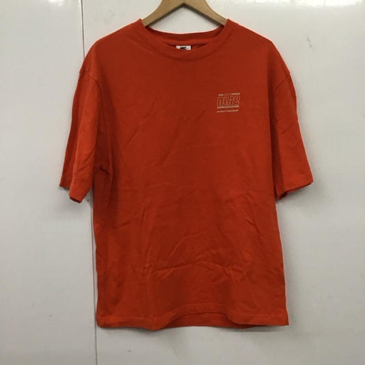 ナイキ NIKE Tシャツ 半袖 dx3514-891 半袖カットソー プリントTシャツ スポーツウェア M プリント 橙 / オレンジ /  メンズ USED 古着 中古 10134675
