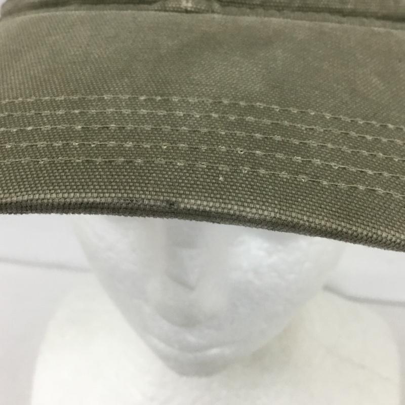 カーハート Carhartt 帽子 キャップ 100289 301 ODESSA CAP ロゴ、文字 カーキ / カーキ /  メンズ USED 古着 中古 10124615