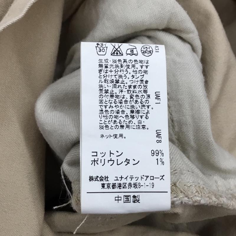 グリーンレーベルリラクシング green label relaxing スカート ミニスカート タイトスカート ミニスカート カジュアルスカート 38 無地 ベージュ / ベージュ /  レディース USED 古着 中古 10114296