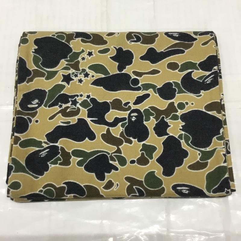 アベイシングエイプ A BATHING APE マフラー マフラー BAPE SCARF コットン カモフラージュ柄・迷彩 マルチカラー / マルチカラー /  メンズ USED 古着 中古 10113724