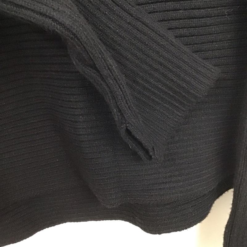 ザラ ZARA ニット、セーター 長袖 タートルネック S 無地 黒 / ブラック /  レディース USED 古着 中古 10129322