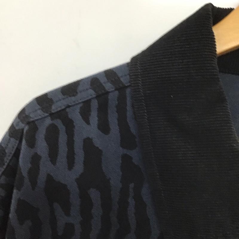 ワコマリア WACKO MARIA ジャケット、上着 ジャケット、ブレザー dickies-wm-bl05 DICKIESLEOPARDCOVERALL アウター コラボ L プリント 紺 / ネイビー /  メンズ USED 古着 中古 10139274