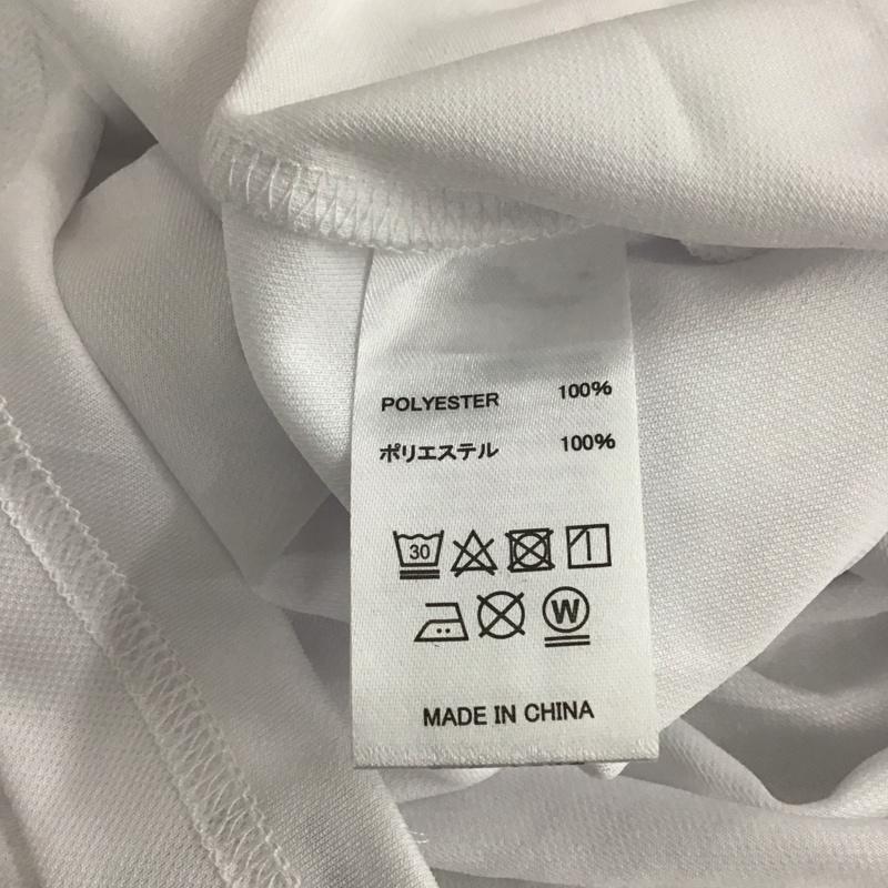 ニューエラ NEW ERA ポロシャツ 半袖 半袖ポロシャツ カラーシャツ 半袖カットソー XL ロゴ、文字 白 / ホワイト /  メンズ USED 古着 中古 10147316