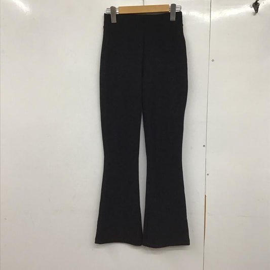 ザラ ZARA ボトムス ボトムス スリムパンツ レギンス ストレッチ フレアパンツ S 無地 黒 / ブラック /  レディース USED 古着 中古 10142658