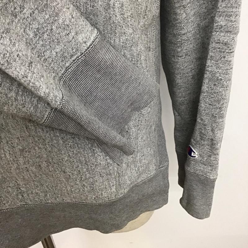 チャンピオン Champion パーカー 長袖 REVERSEWEAVE パーカー 長袖スウェット プルオーバー XL 無地 灰 / グレー /  メンズ USED 古着 中古 10109312