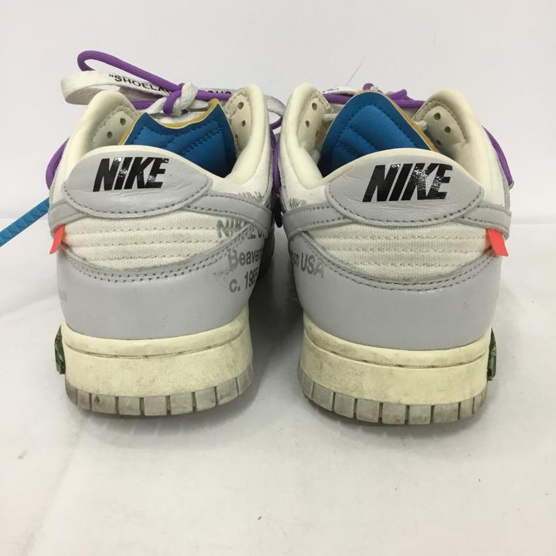 ナイキ NIKE スニーカー スニーカー DM1602 125 DUNK LOW OFF WHITE 25.5cm 箱有 25.5cm ロゴ、文字 灰 / グレー / X 白 / ホワイト /  メンズ USED 古着 中古 10132557