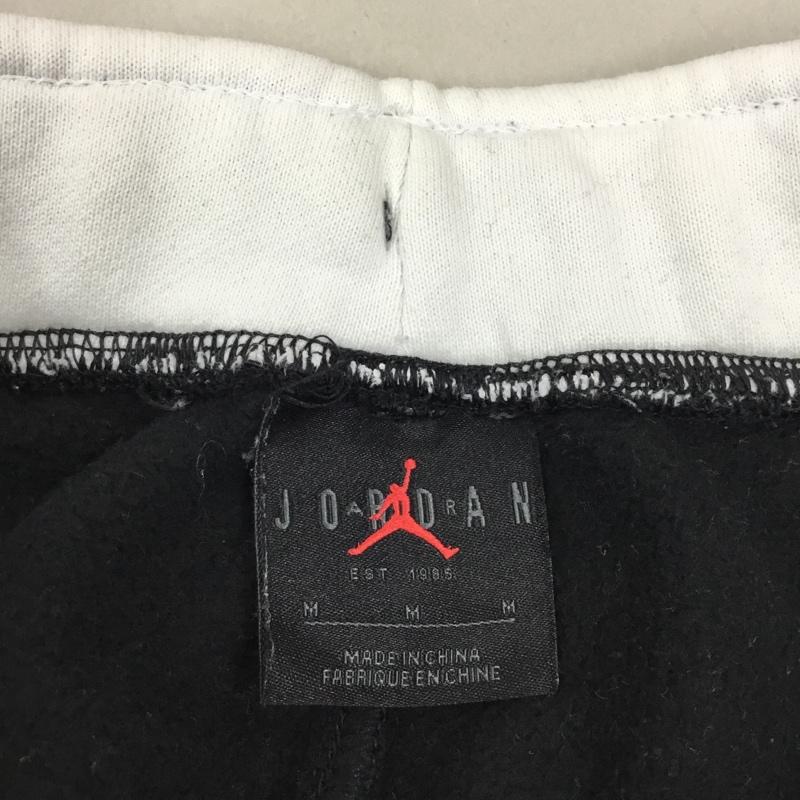 エアジョーダン AIR JORDAN パンツ ワークパンツ、ペインターパンツ スウェットパンツ ジャージ カジュアルパンツ ワイドパンツ スポーツウェア M ロゴ、文字 黒 / ブラック /  メンズ USED 古着 中古 10112455