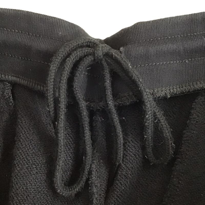 アディダス adidas パンツ ワークパンツ、ペインターパンツ ワイドパンツ カジュアルパンツ ワークパンツ ジャージ ロゴ、文字 黒 / ブラック /  メンズ USED 古着 中古 10120501