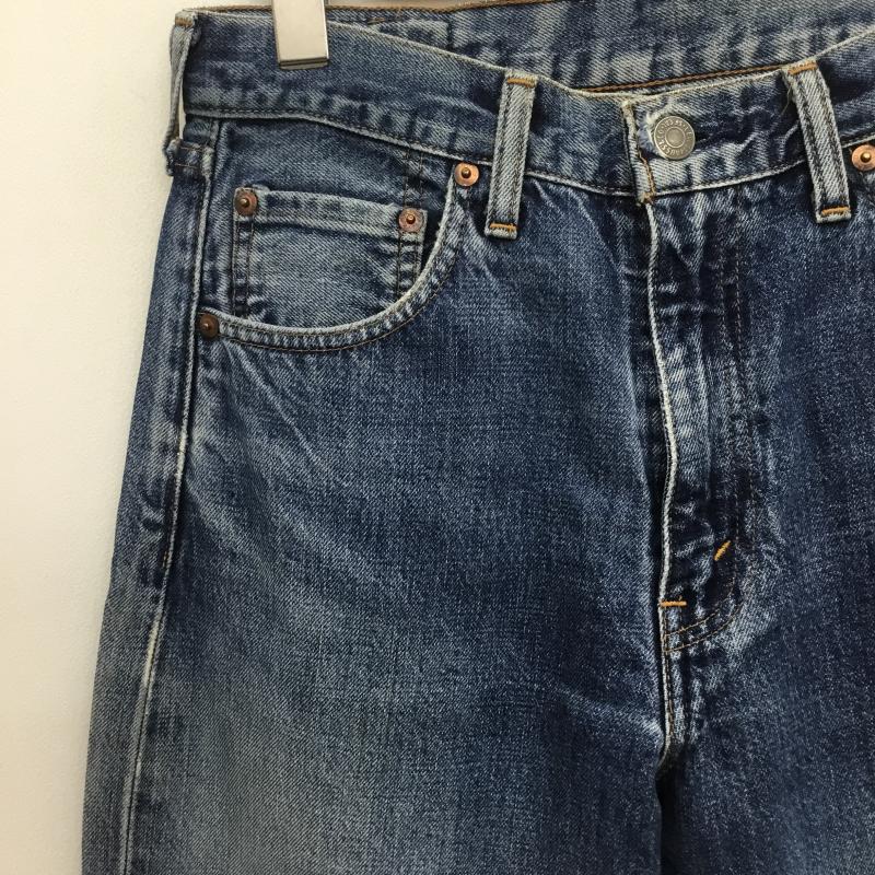 リーバイス Levi s パンツ デニム、ジーンズ 30 無地 青 / ブルー /  メンズ USED 古着 中古 10110373