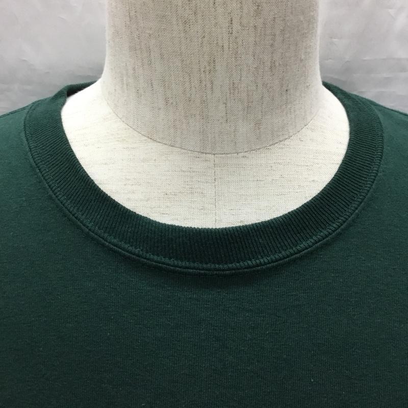 カーハート Carhartt Tシャツ 半袖 K87-HTG ポケット付きTシャツ クルーネック M ロゴ、文字 緑 / グリーン /  メンズ USED 古着 中古 10120991