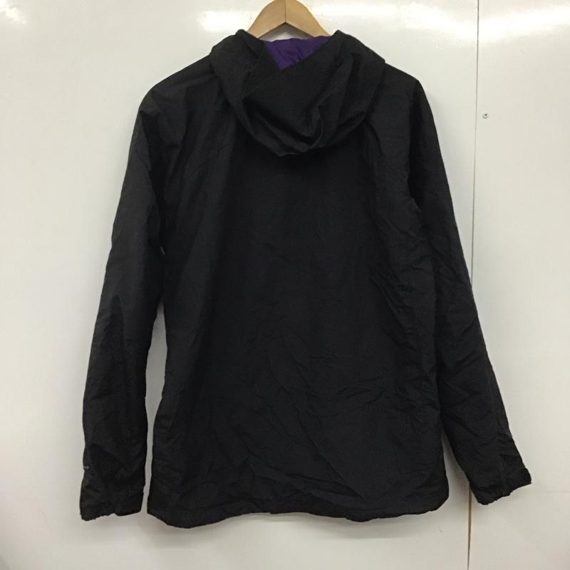 コロンビア Columbia ジャケット、上着 ジャケット、ブレザー 211 pm2576 ナイロンジャケット ジップアップパーカー アウター L ロゴ、文字 黒 / ブラック /  メンズ USED 古着 中古 10145663