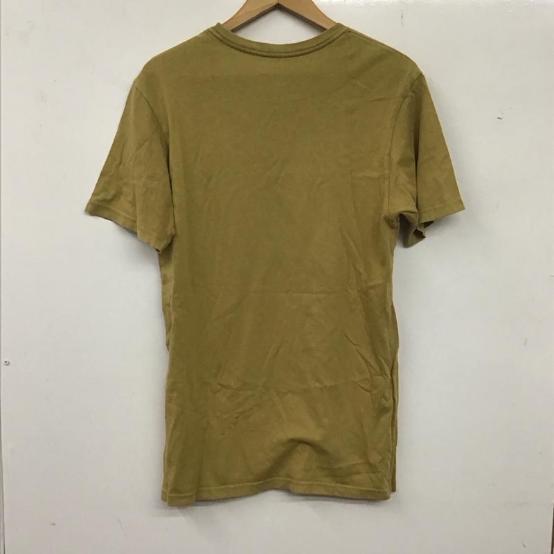 パタゴニア patagonia Tシャツ 半袖 半袖カットソー プリントTシャツ クルーネックカットソー S ロゴ、文字 カーキ / カーキ /  メンズ USED 古着 中古 10136243