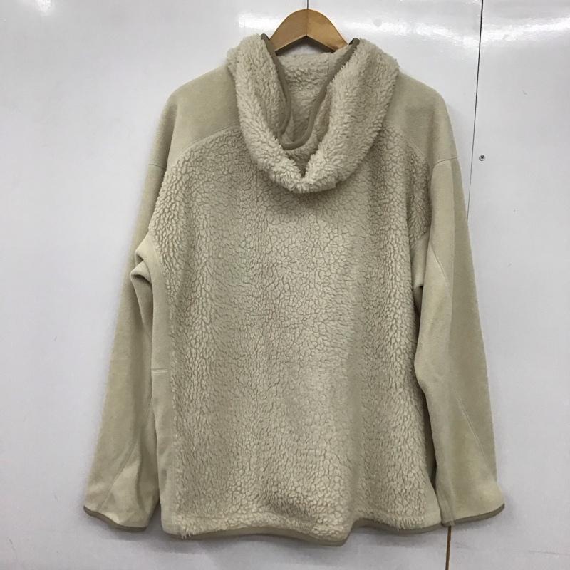 ユニクロ UNIQLO ジャケット、上着 ジャンパー、ブルゾン ジップアップフリースジャケット アウター 長袖ジャケット パーカー L 無地 オフホワイト / オフホワイト /  メンズ USED 古着 中古 10141991