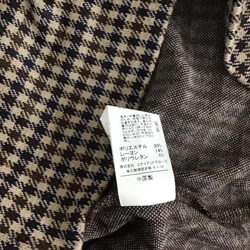 ユナイテッドアローズグリーンレーベルリラクシング UNITED ARROWS green label relaxing カットソー 半袖 半袖カットソー チェックカットソー フレア袖 チェック マルチカラー / マルチカラー /  レディース USED 古着 中古 10145459