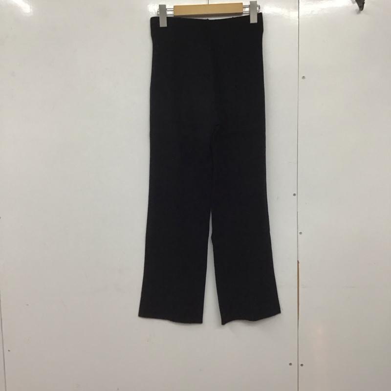 ミラオーウェン Mila Owen パンツ ワークパンツ、ペインターパンツ ワークパンツ ワイドパンツ カジュアルパンツ ストレッチパンツ 0 無地 黒 / ブラック /  レディース USED 古着 中古 10142469