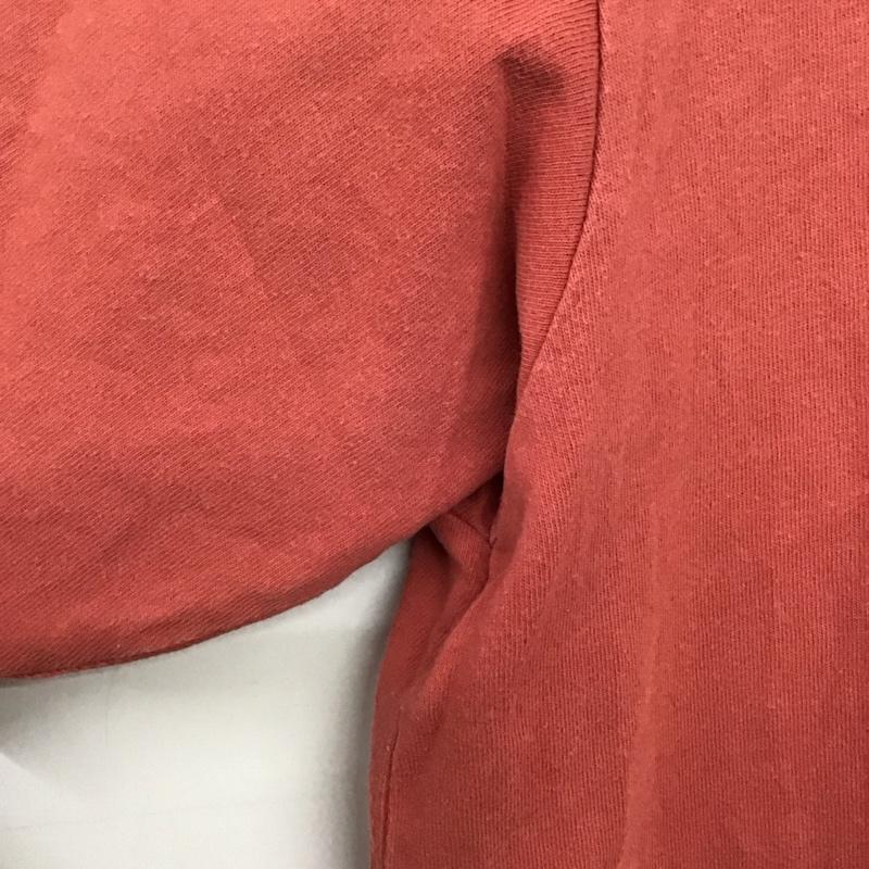 アヴィレックス AVIREX Tシャツ 半袖 半袖カットソー プリントTシャツ クルーネックカットソー XL ロゴ、文字 赤 / レッド /  メンズ USED 古着 中古 10142613