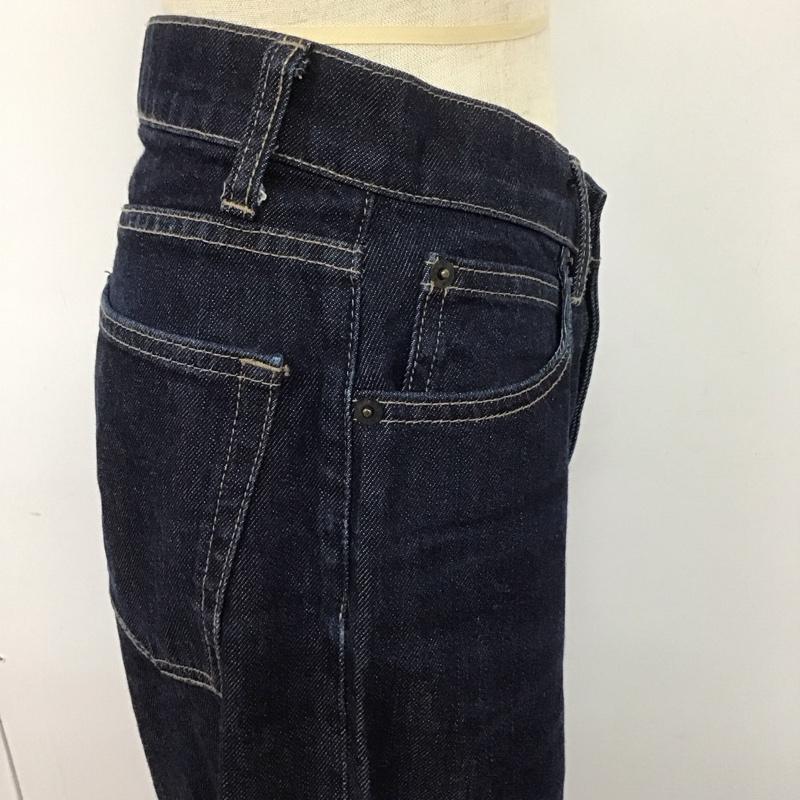 ローリーズファーム LOWRYS FARM パンツ デニム、ジーンズ lf517053ad デニムパンツ ワイドパンツ フレアパンツ M 無地 インディゴ / インディゴ /  レディース USED 古着 中古 10109241