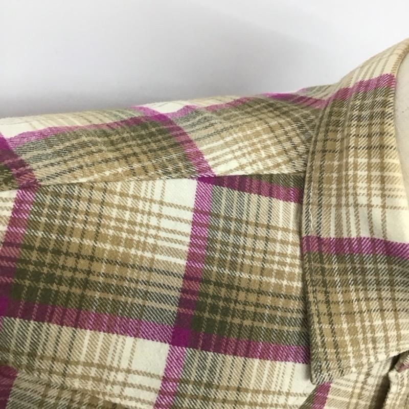 リーバイストラウスアンドコー Levi Strauss & co. シャツ、ブラウス 長袖 長袖シャツ カラーシャツ ポケットシャツ 長袖カットソー チェックシャツ M チェック マルチカラー / マルチカラー /  メンズ USED 古着 中古 10124596