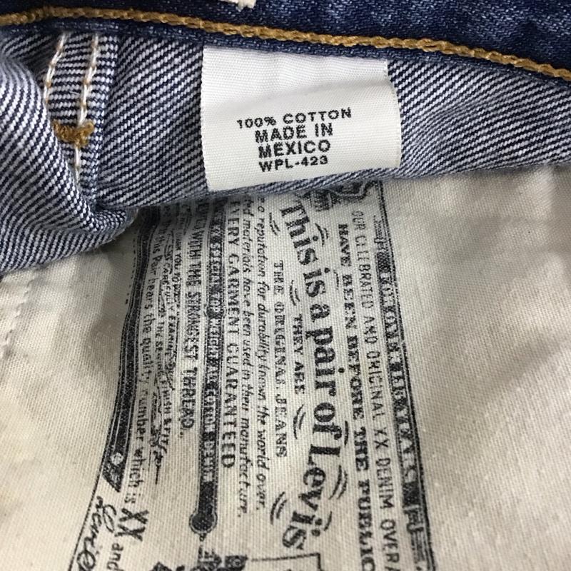リーバイストラウスアンドコー Levi Strauss & co. パンツ デニム、ジーンズ デニムパンツ スリムパンツ カジュアルパンツ ストレッチパンツ 30インチ 無地 インディゴ / インディゴ /  メンズ USED 古着 中古 10135731