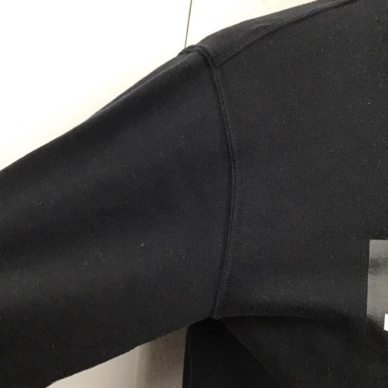 ナイキ NIKE トレーナー 長袖 928700-010 スウェット 裏起毛 M ロゴ、文字 黒 / ブラック /  メンズ USED 古着 中古 10123277