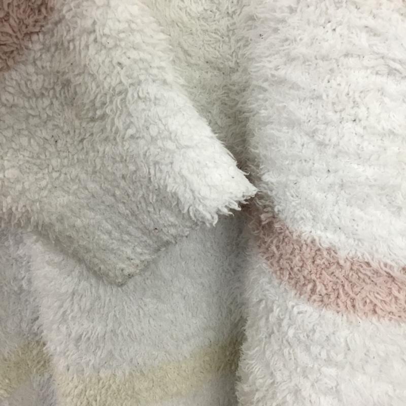 ジェラートピケ gelato pique ワンピース ひざ丈スカート PWN0215034 ボアワンピース ルームウェア 長袖 ONE SIZE ボーダー柄 マルチカラー / マルチカラー /  レディース USED 古着 中古 10144680