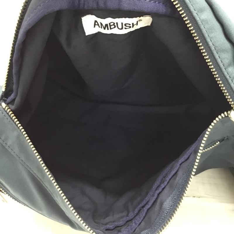 アンブッシュ AMBUSH ショルダーバッグ ショルダーバッグ 12111612 WAVES WASIT BAG タグ付き 無地 紺 / ネイビー /  メンズ USED 古着 中古 10115587