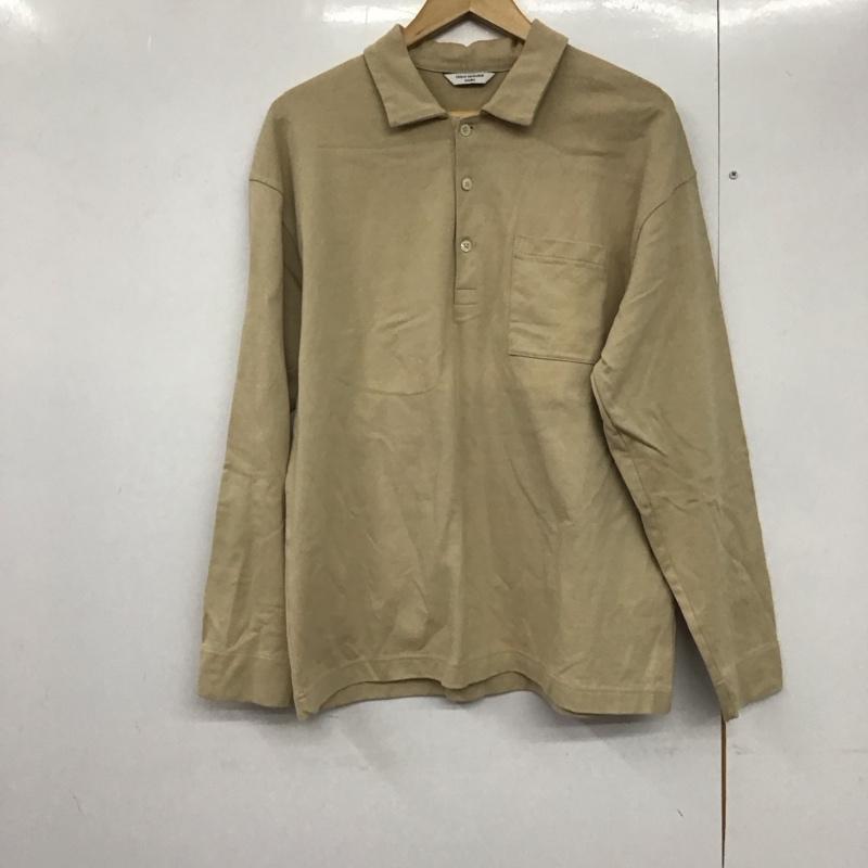 アーバンリサーチドアーズ URBAN RESEARCH DOORS ポロシャツ 長袖 長袖ポロシャツ 長袖カットソー カラーシャツ 40 無地 ベージュ / ベージュ /  メンズ USED 古着 中古 10143689