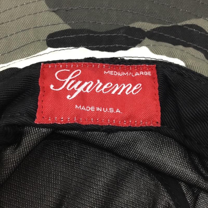 シュプリーム Supreme 帽子 ハット バケットハット カモフラ カモフラージュ柄・迷彩 白 / ホワイト / X 黒 / ブラック / X 灰 / グレー /  メンズ USED 古着 中古 10121845