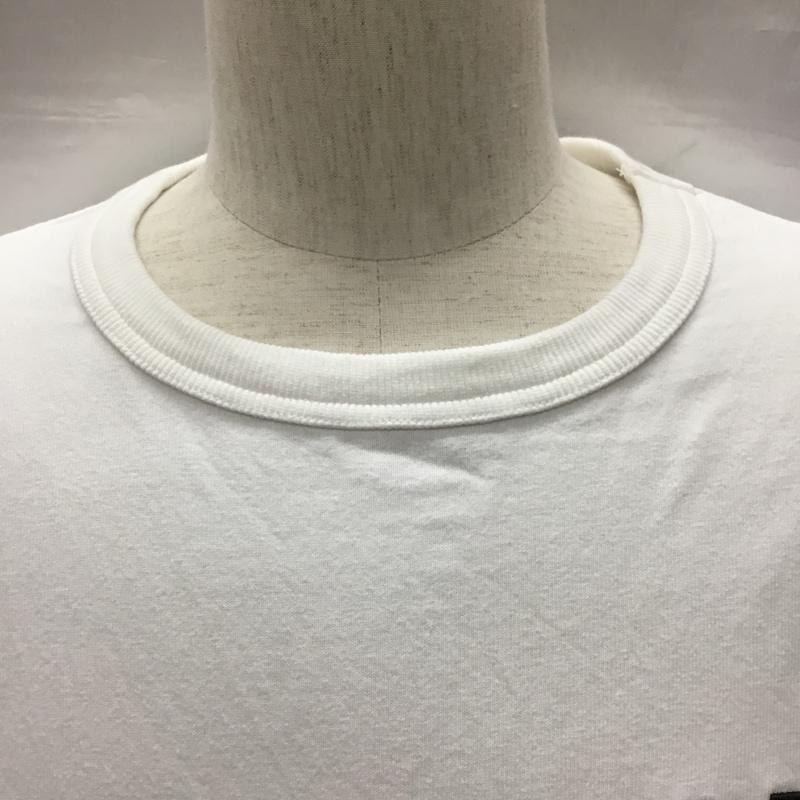 ケボズ KEBOZ Tシャツ 半袖 CALEE コラボ Tシャツ L ロゴ、文字 白 / ホワイト /  メンズ USED 古着 中古 10118949