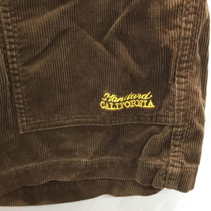 スタンダード カリフォルニア STANDARD CALIFORNIA パンツ ショートパンツ ショートパンツ ハーフパンツ カジュアルパンツ M 無地 茶 / ブラウン /  メンズ USED 古着 中古 10122380