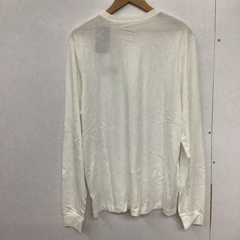 ナイキ NIKE カットソー 長袖 ar5194-100 Tシャツ長袖クラブL/STシャツ 長袖カットソー XXL ロゴ、文字 白 / ホワイト /  メンズ USED 古着 中古 10132716