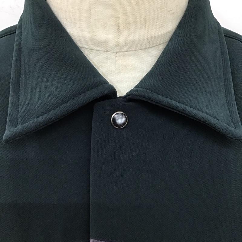 ニードルス Needles ジャケット、上着 ジャケット、ブレザー 長袖ジャケット カラージャケット 長袖シャツ カラーシャツ L ロゴ、文字 黒 / ブラック /  メンズ USED 古着 中古 10119424