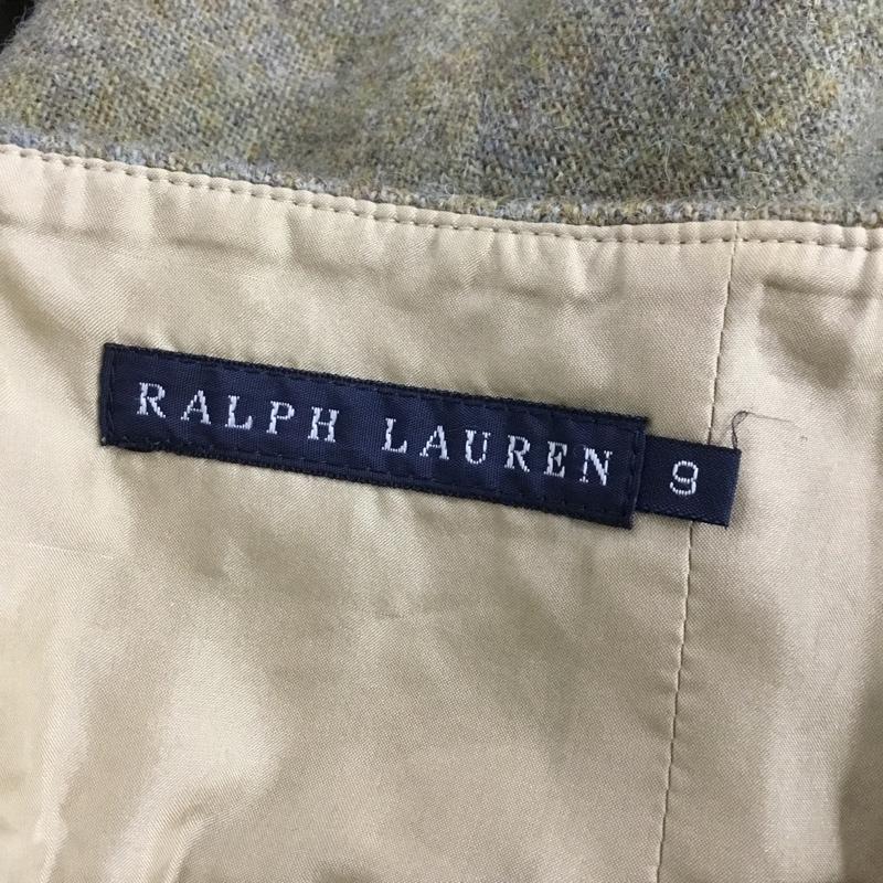 ラルフローレン RALPHLAUREN スカート ロングスカート ウール フレアスカート 無地 マルチカラー / マルチカラー /  レディース USED 古着 中古 10150781