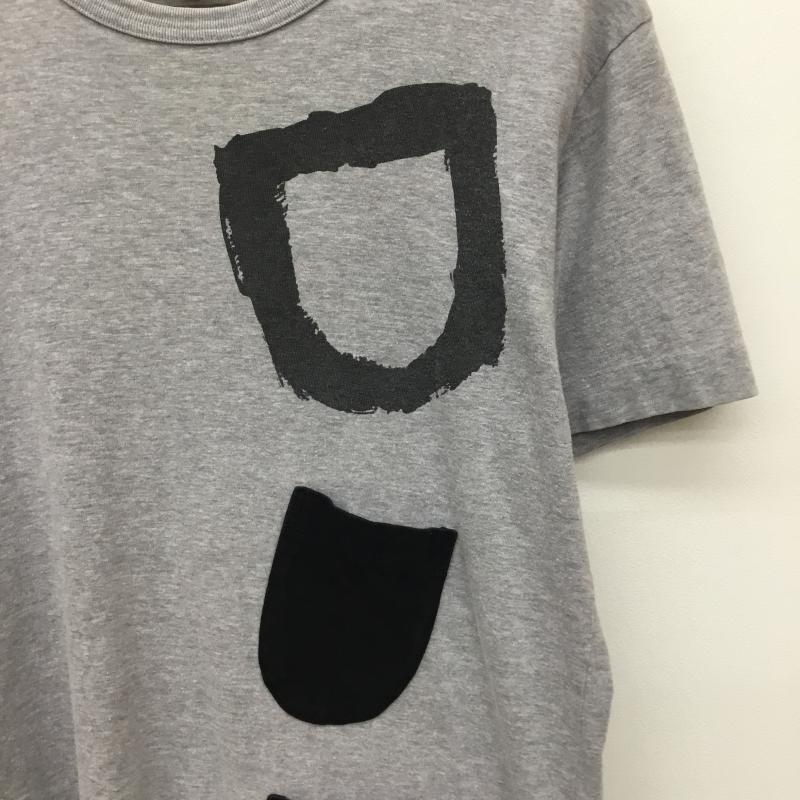 コムデギャルソン COMME des GARCONS Tシャツ 半袖 COMME des GARCONS POCKET M ロゴ、文字 灰 / グレー /  メンズ USED 古着 中古 10133772