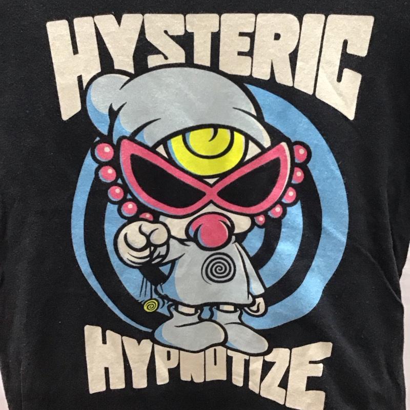 ヒステリック ミニ HYSTERIC MINI Tシャツ 半袖 140cm キッズ ヒスミニ 140cm ロゴ、文字 黒 / ブラック /  ガールズ USED 古着 中古 10116918