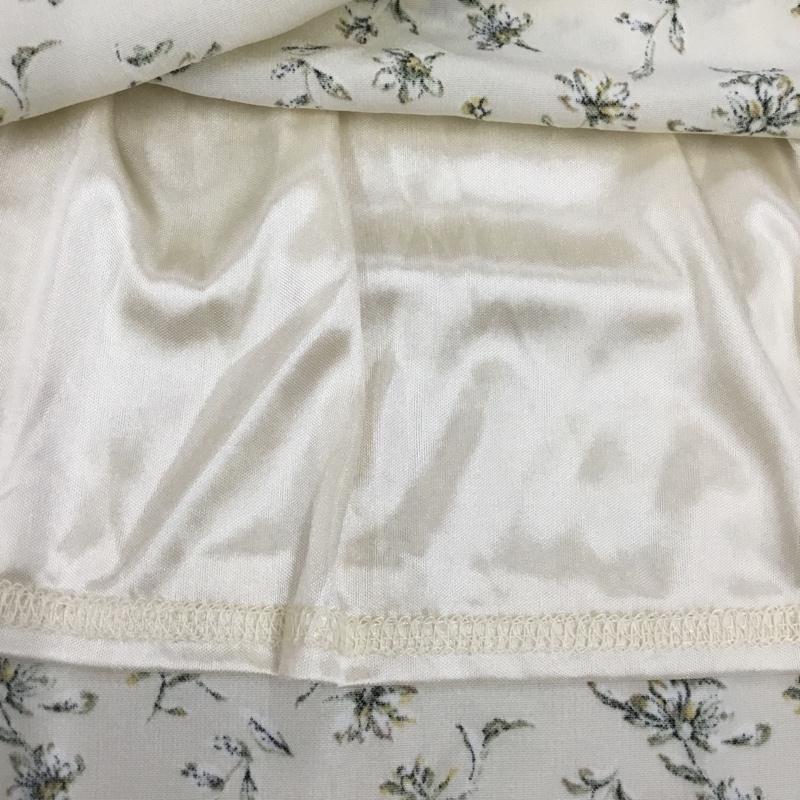 ショコラ フィネ ローブ chocol raffine robe ワンピース ロングスカート 長袖ワンピース フレアワンピース ウエスト切り替えワンピース FREE プリント マルチカラー / マルチカラー /  レディース USED 古着 中古 10119024
