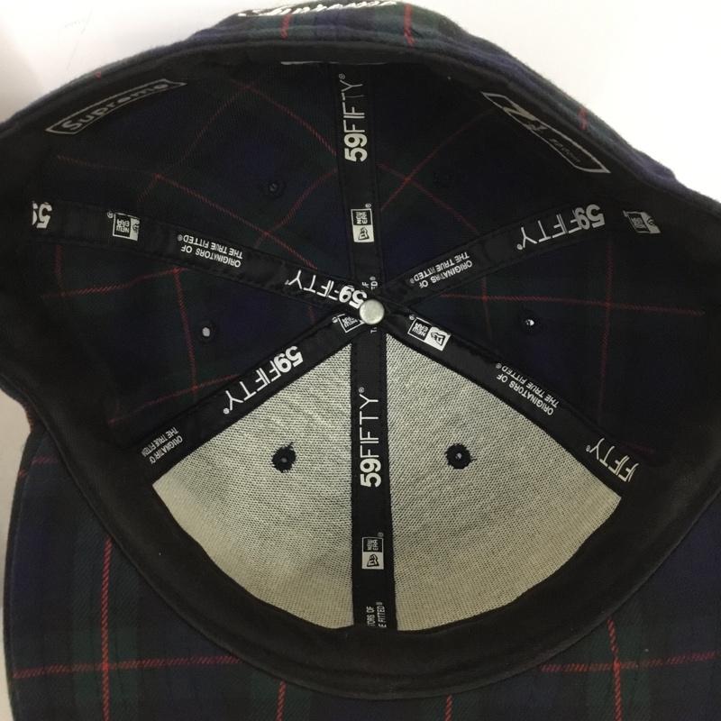 シュプリーム Supreme 帽子 キャップ NEW ERA MCMXCIV チェック 59.6cm 59FIFTY 刺繍 マルチカラー / マルチカラー /  メンズ USED 古着 中古 10136386