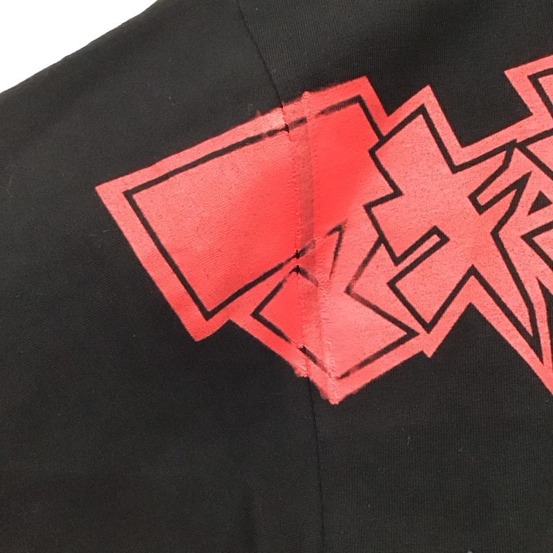 古着 USED Tシャツ 半袖 半袖カットソー プリントTシャツ クルーネックカットソー バンドTシャツ XXL ロゴ、文字 黒 / ブラック /  メンズ USED 古着 中古 10145720