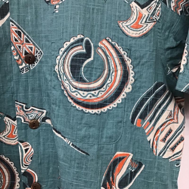 サンサーフ SUN SURF シャツ、ブラウス 半袖 半袖シャツ プリントシャツ ポケットシャツ アロハシャツ M プリント マルチカラー / マルチカラー /  メンズ USED 古着 中古 10136231