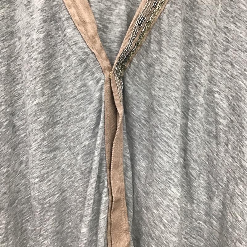 カラー kolor カーディガン 長袖 長袖カーディガン 前ボタン 2 無地 灰 / グレー /  メンズ USED 古着 中古 10144881